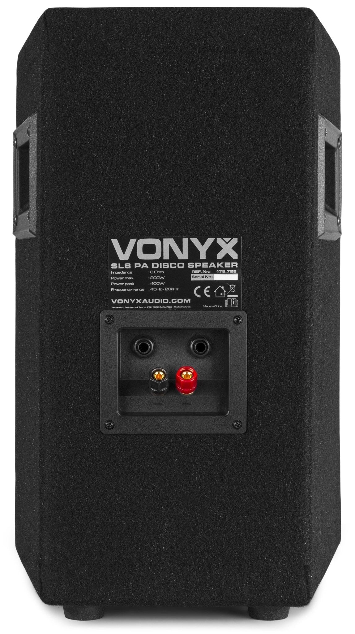 Vonyx SL8 - Caja acústica disco 8"/20cm 400W - Tempo Shop
