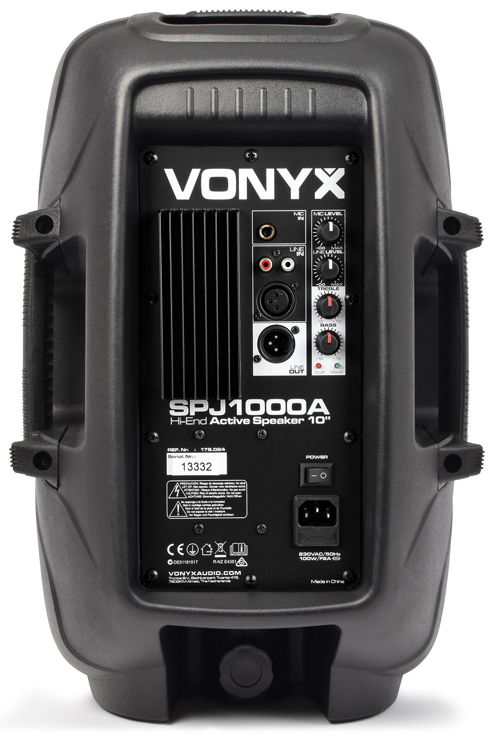 Vonyx SPJ - 1000A - Bafle Activo Hi - End 10" 400W - Tempo Shop