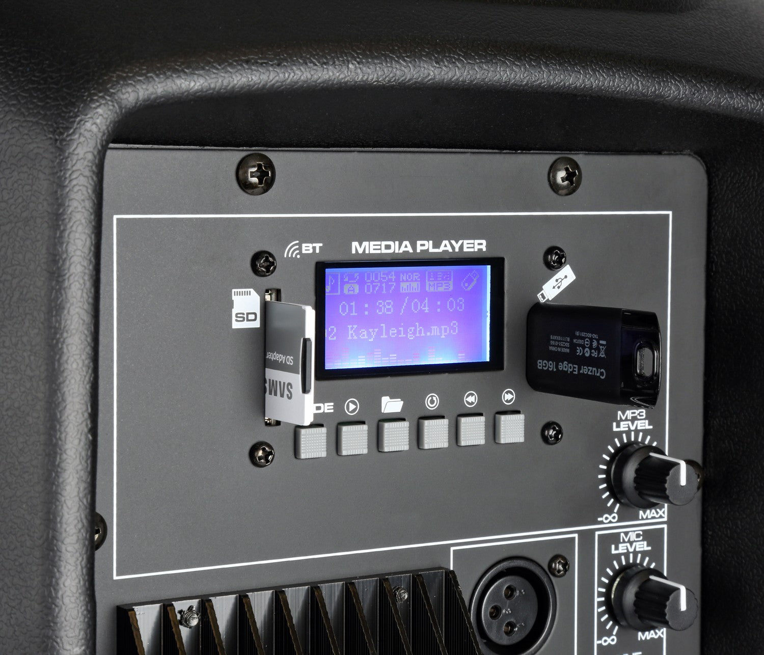 Vonyx SPJ - 1200ABT - MP3 Bafle Activo Hi - End BT 12" 600W - Tempo Shop