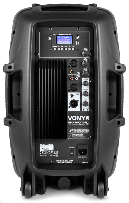 Vonyx SPJ - 1200ABT - MP3 Bafle Activo Hi - End BT 12" 600W - Tempo Shop
