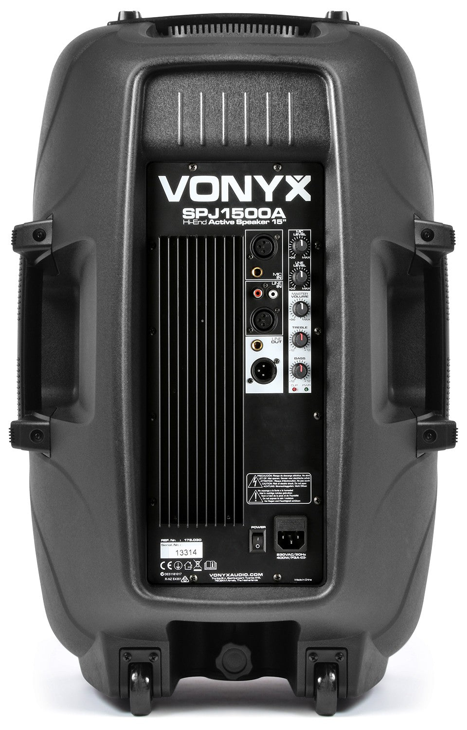 Vonyx SPJ - 1500A - Bafle Activo Hi - End 15" 800W - Tempo Shop
