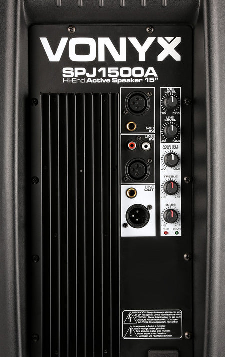 Vonyx SPJ - 1500A - Bafle Activo Hi - End 15" 800W - Tempo Shop