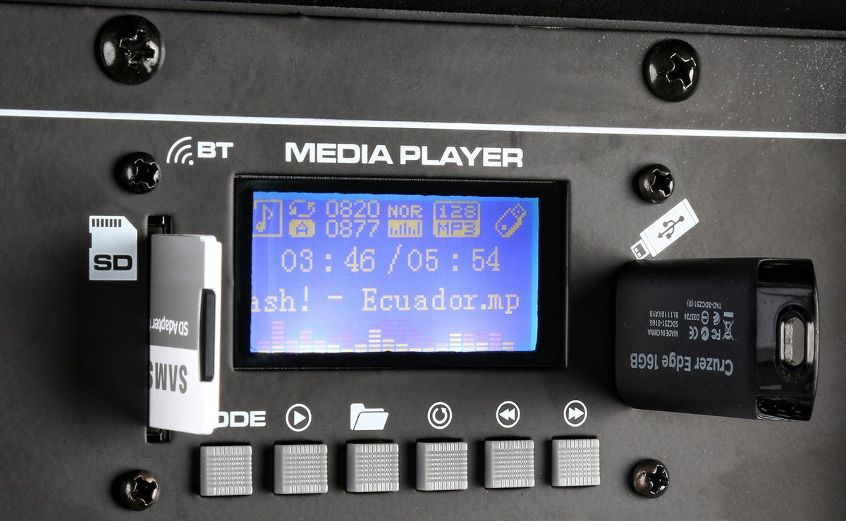 Vonyx SPJ - 1500ABT - MP3 Bafle Activo Hi - End BT 15" 800W - Tempo Shop