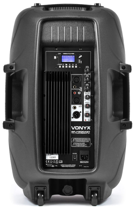 Vonyx SPJ - 1500ABT - MP3 Bafle Activo Hi - End BT 15" 800W - Tempo Shop