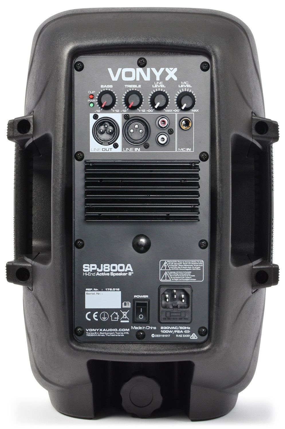 Vonyx SPJ - 800A - Bafle Activo Hi - End 8" 200W - Tempo Shop