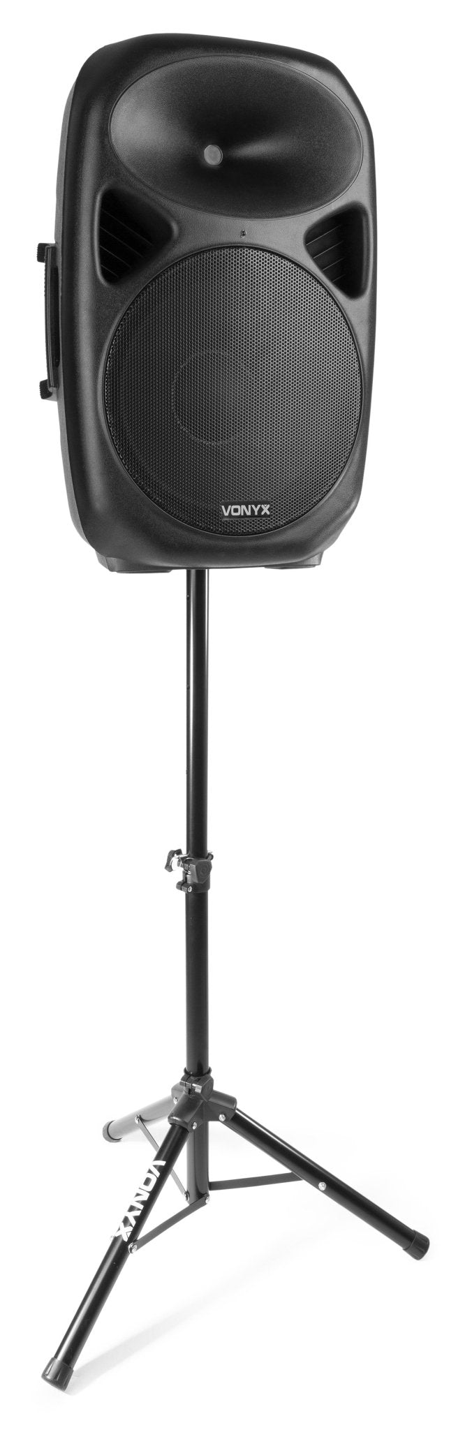 Vonyx SPS15A - Kit de altavoz 15” active con Mp3 y trípode - Tempo Shop