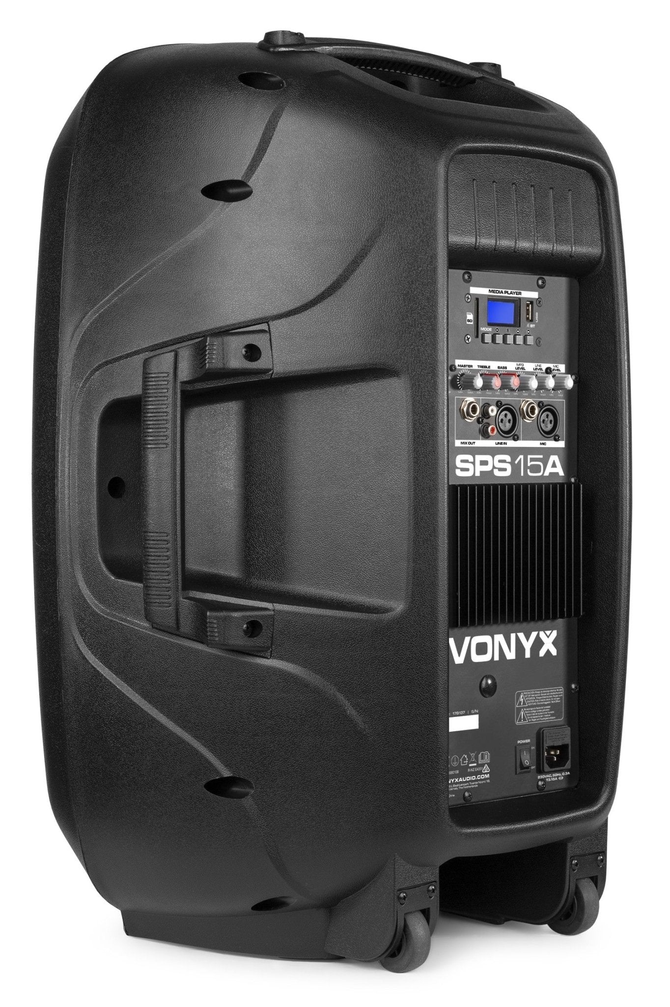 Vonyx SPS15A - Kit de altavoz 15” active con Mp3 y trípode - Tempo Shop