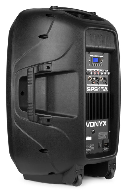 Vonyx SPS15A - Kit de altavoz 15” active con Mp3 y trípode - Tempo Shop