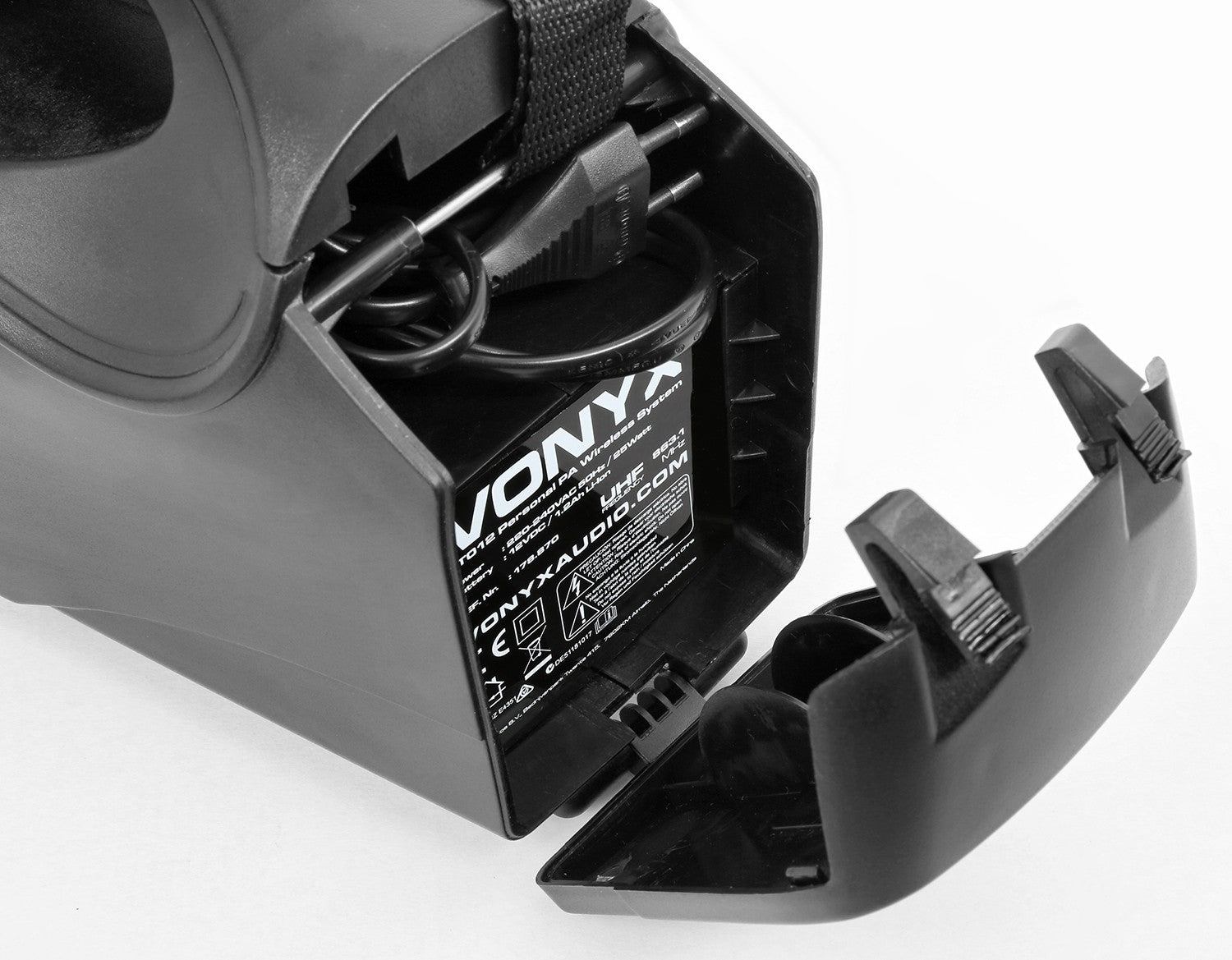 Vonyx ST012 - Megáfono con micro inalámbrico y batería - Tempo Shop