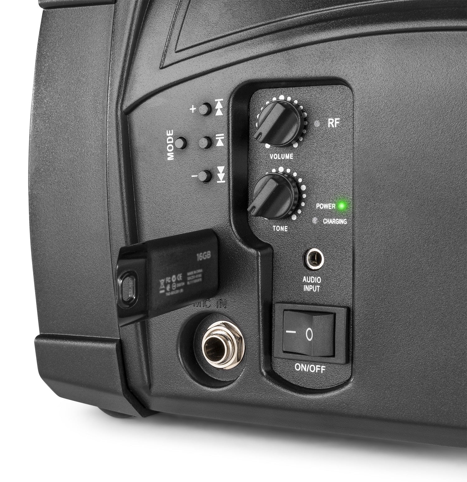 Vonyx ST014 - Megáfono con micro inalámbrico y batería UHF - Tempo Shop