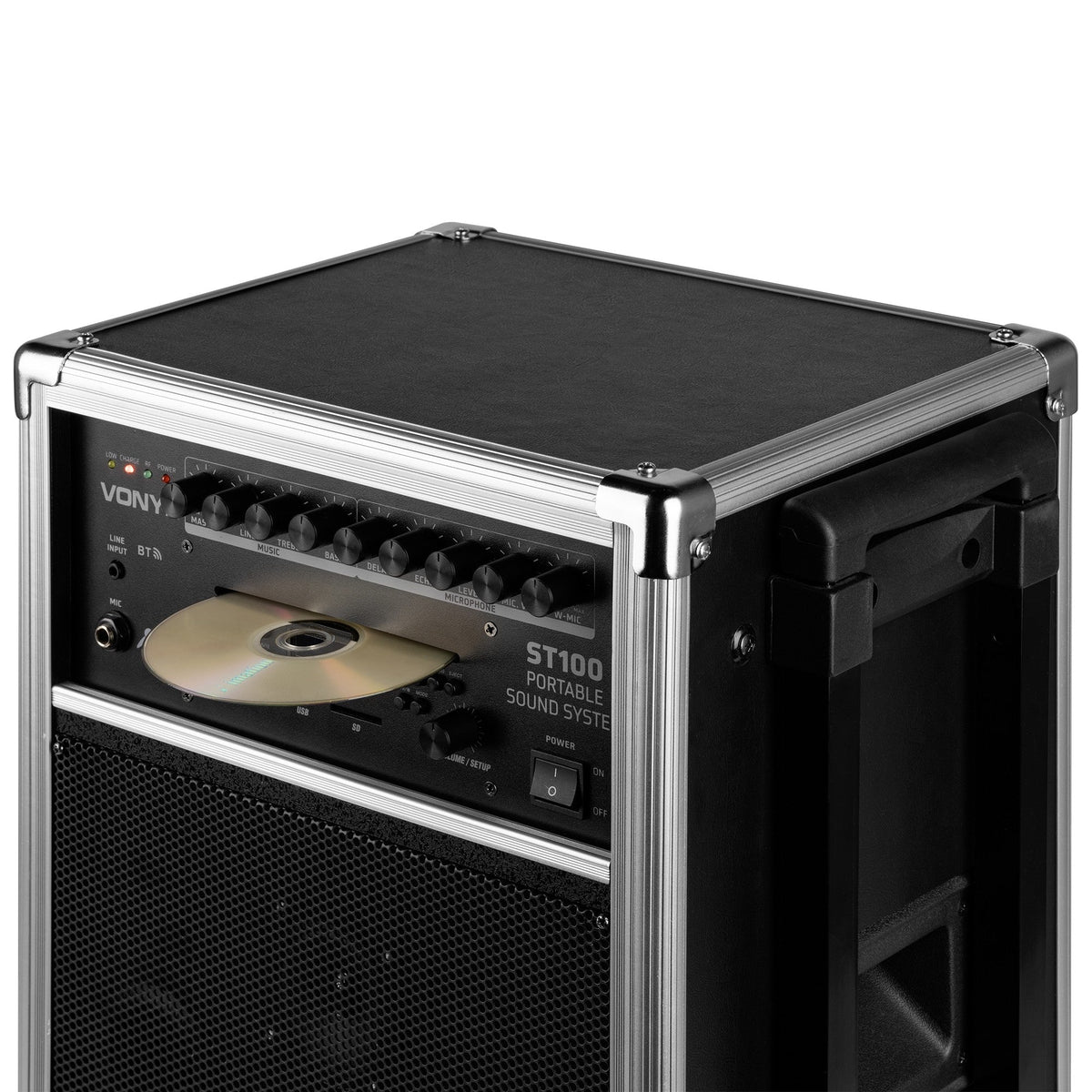 Vonyx ST100 MK2 - Sistema Portatil 8" BT/CD/MP3/UHF - Tempo Shop