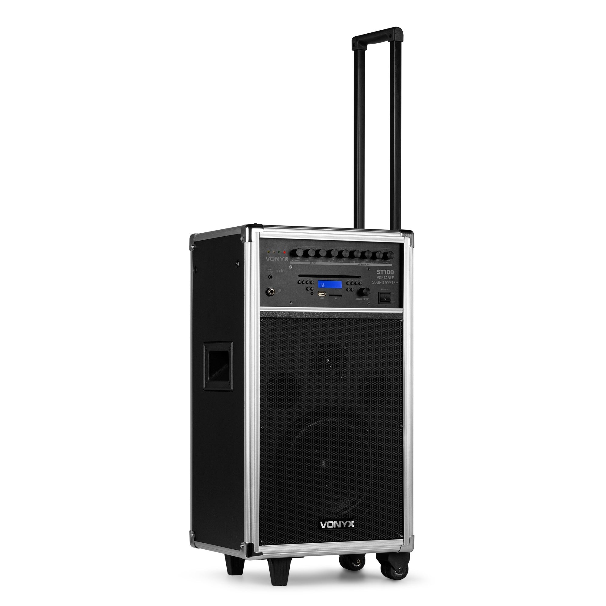 Vonyx ST100 MK2 - Sistema Portatil 8" BT/CD/MP3/UHF - Tempo Shop