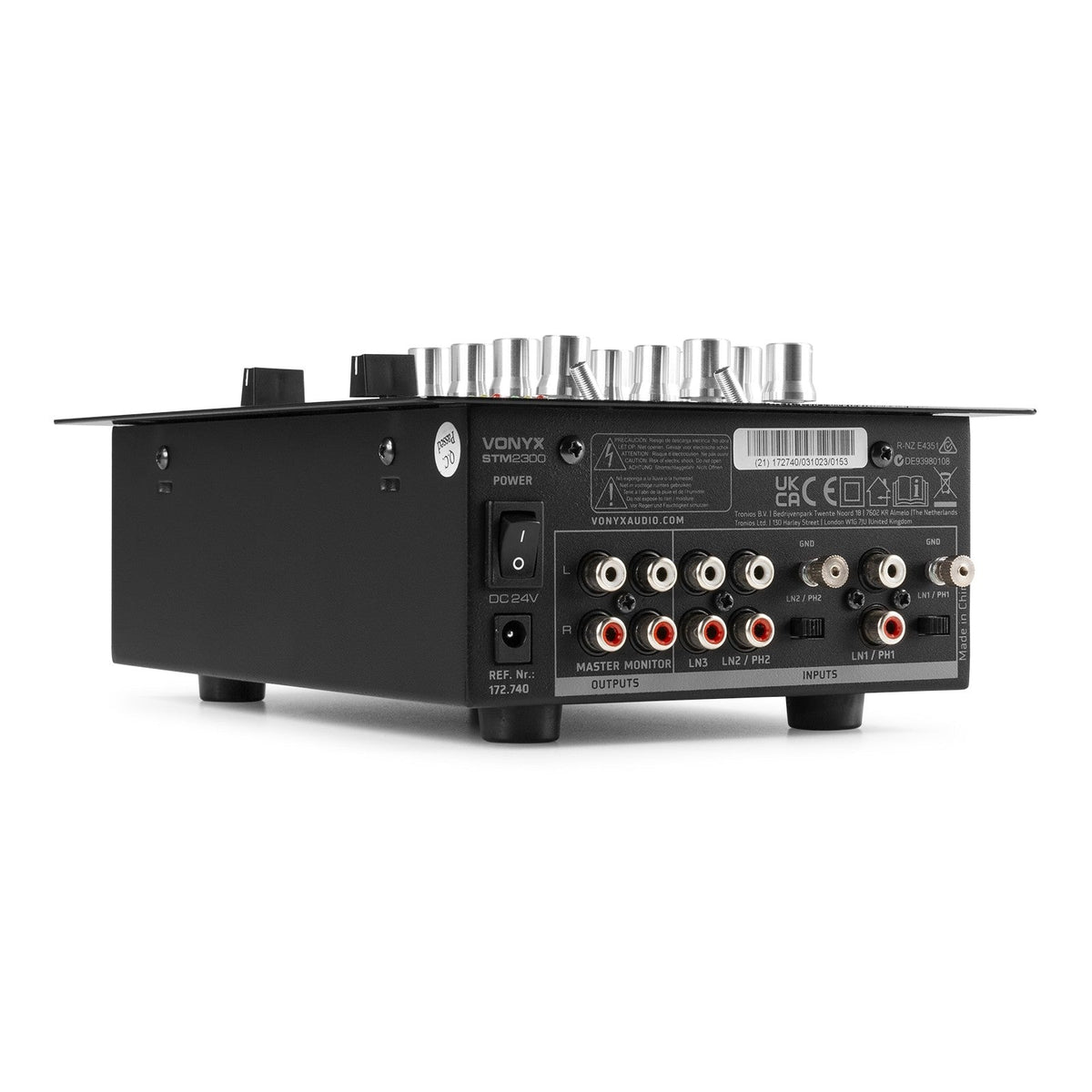 Vonyx STM - 2300 - Mezclador de 2 canales USB/MP3 - Tempo Shop