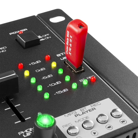 Vonyx STM3025 - Mezclador 7 canales USB MP3 BT - Tempo Shop