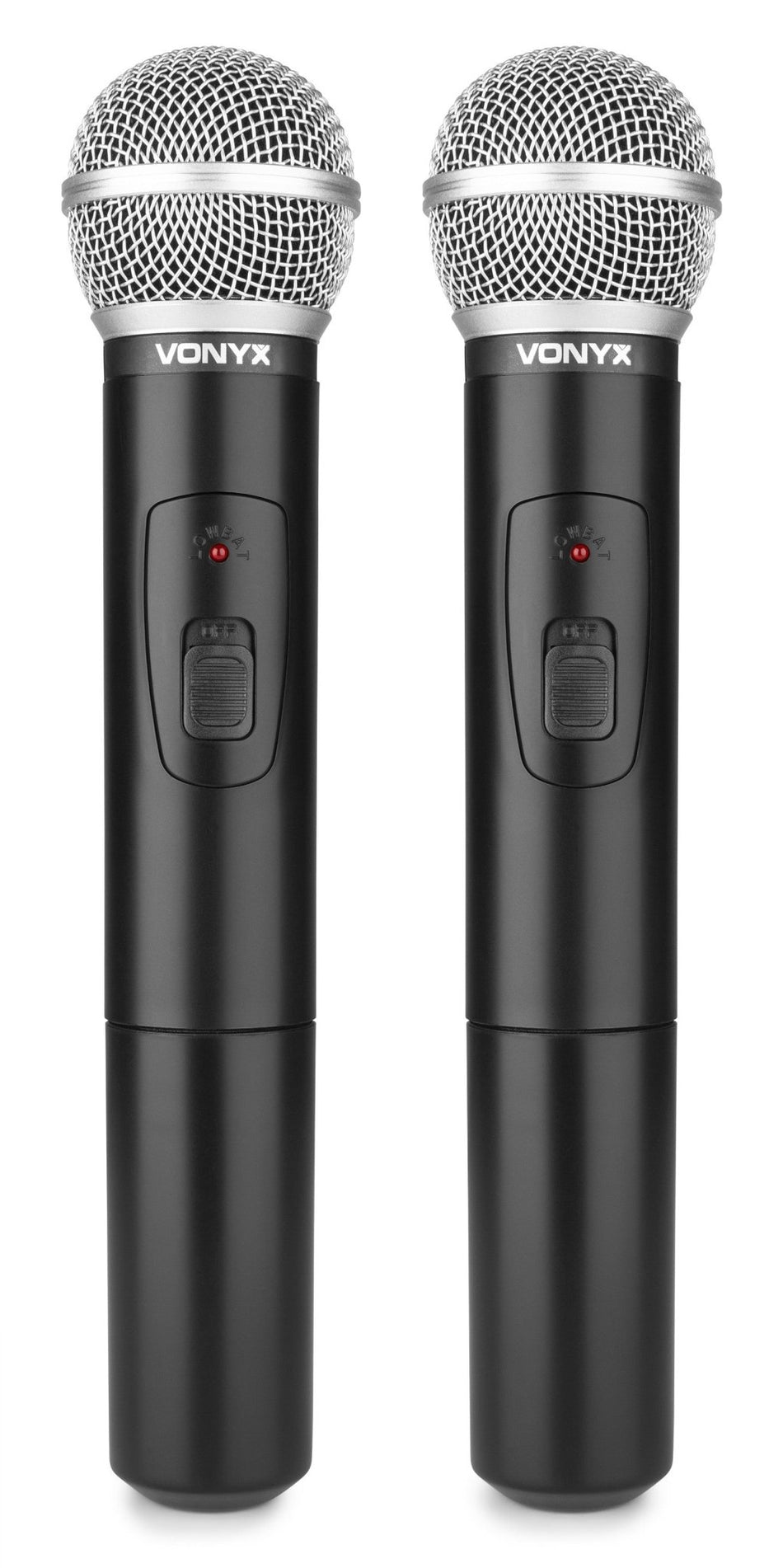 Vonyx STWM712 - Micrófono VHF 2 canales diversity - Tempo Shop