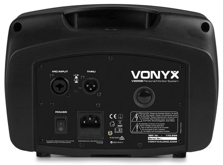 Vonyx V205B - Monitor Personal PA con BT/USB - Tempo Shop