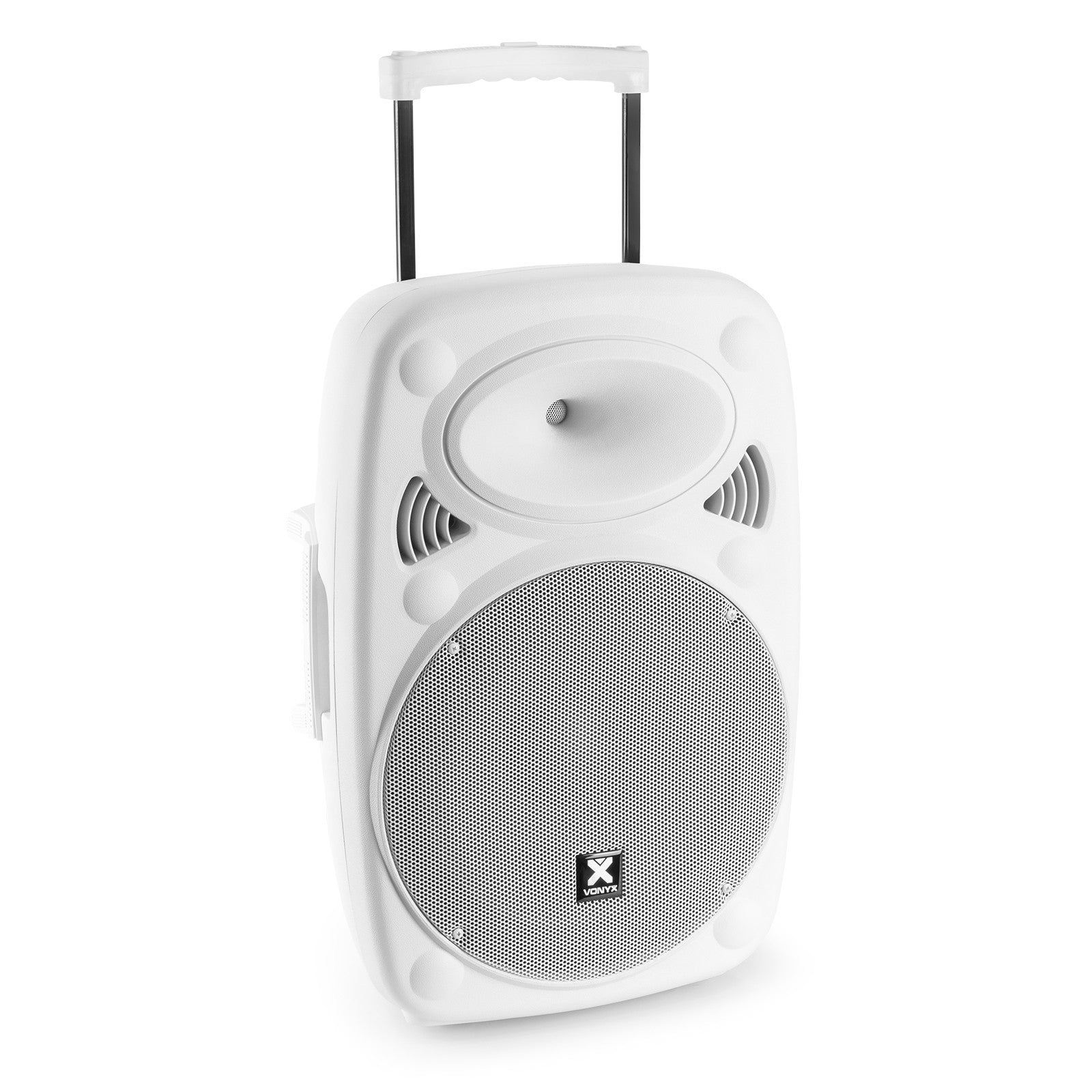 Vonyx Verve46 - Sistema portátil de Sonido 15” edición Blanco - Tempo Shop
