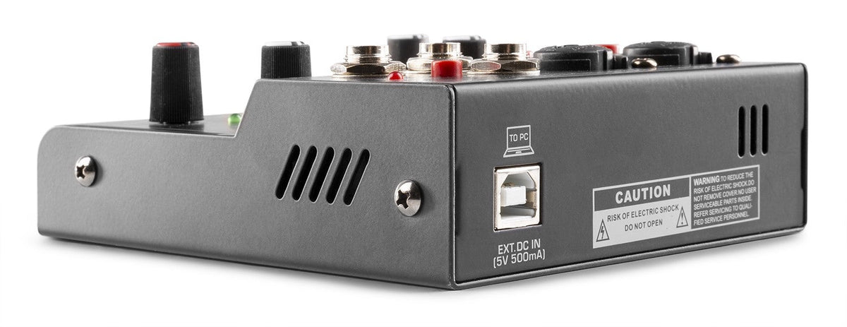 Vonyx VMM301 - Mezclador 3 canales con USB Audio Interface - Tempo Shop