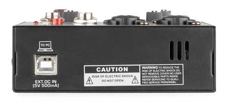 Vonyx VMM301 - Mezclador 3 canales con USB Audio Interface - Tempo Shop