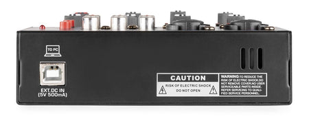 Vonyx VMM401 - Mezclador 4 canales con USB Audio Interface - Tempo Shop