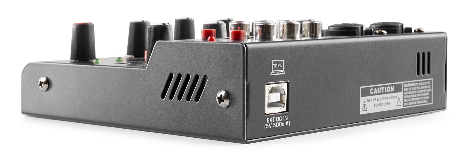 Vonyx VMM401 - Mezclador 4 canales con USB Audio Interface - Tempo Shop