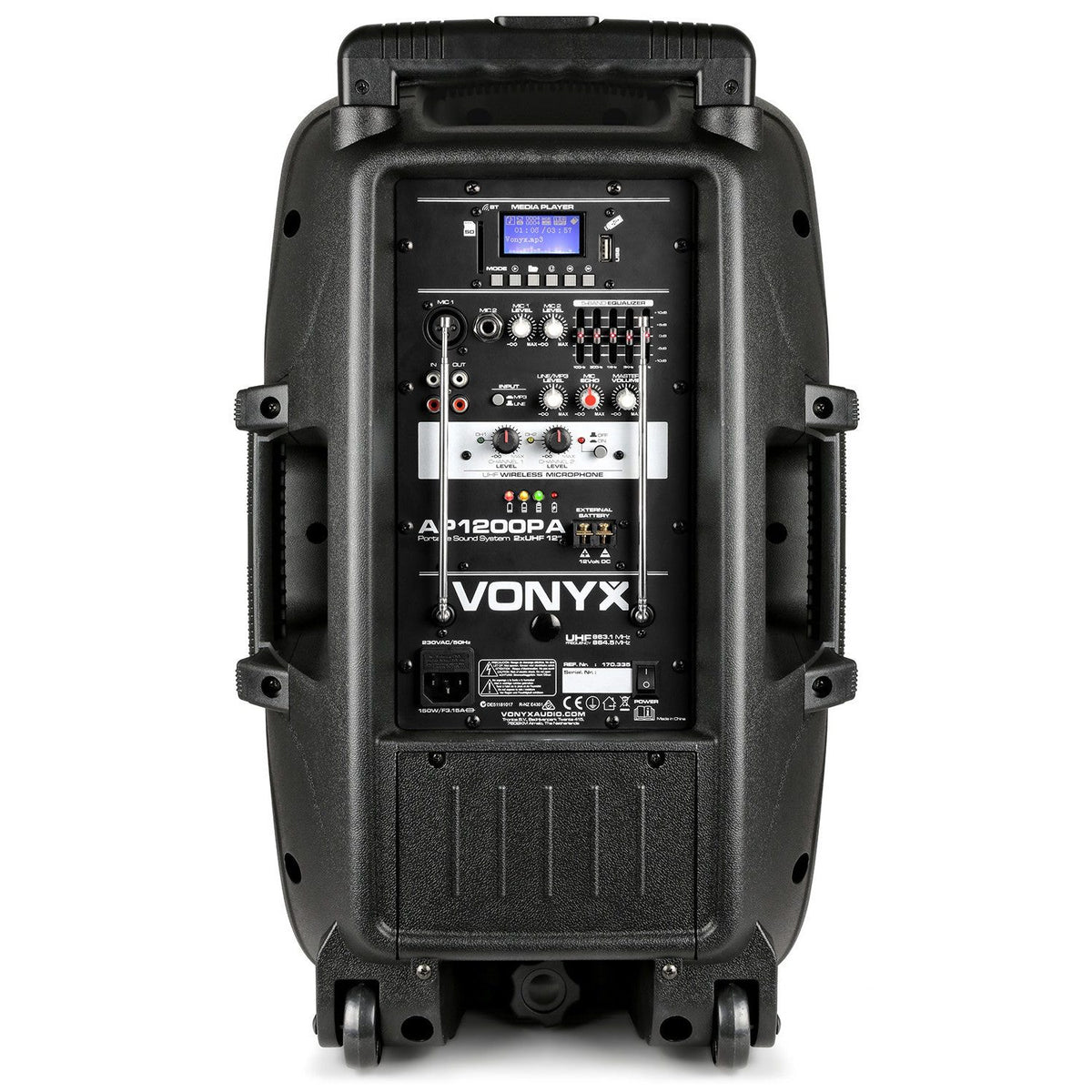 Vonyx AP1200PA - Bafle Portátil 12" - Tempo Shop