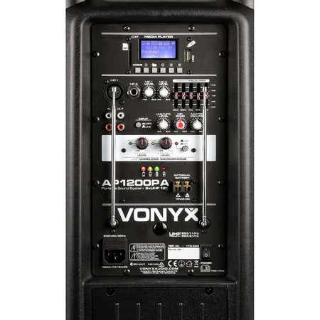 Vonyx AP1200PA - Bafle Portátil 12" - Tempo Shop