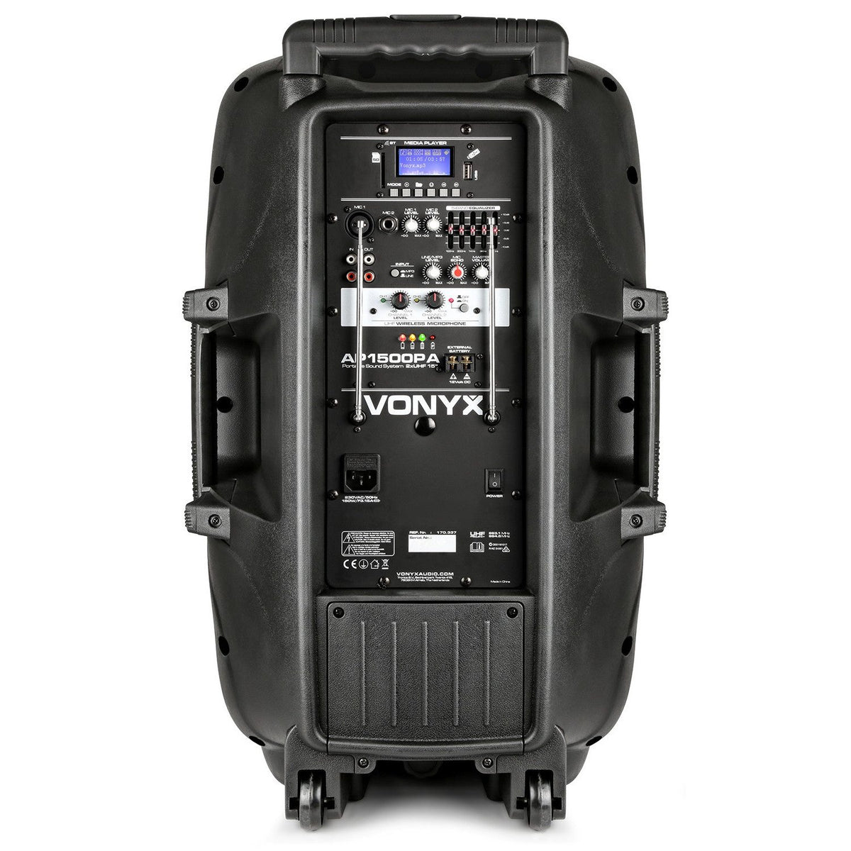 Vonyx AP1500PA - Bafle Portátil 15" - Tempo Shop