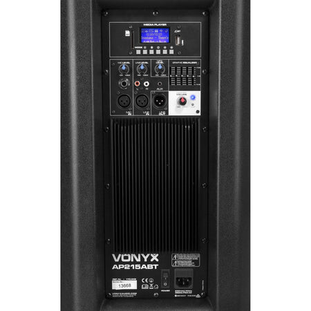 Vonyx AP215ABT - Bafle Activo 2x 15" 1200W - Tempo Shop