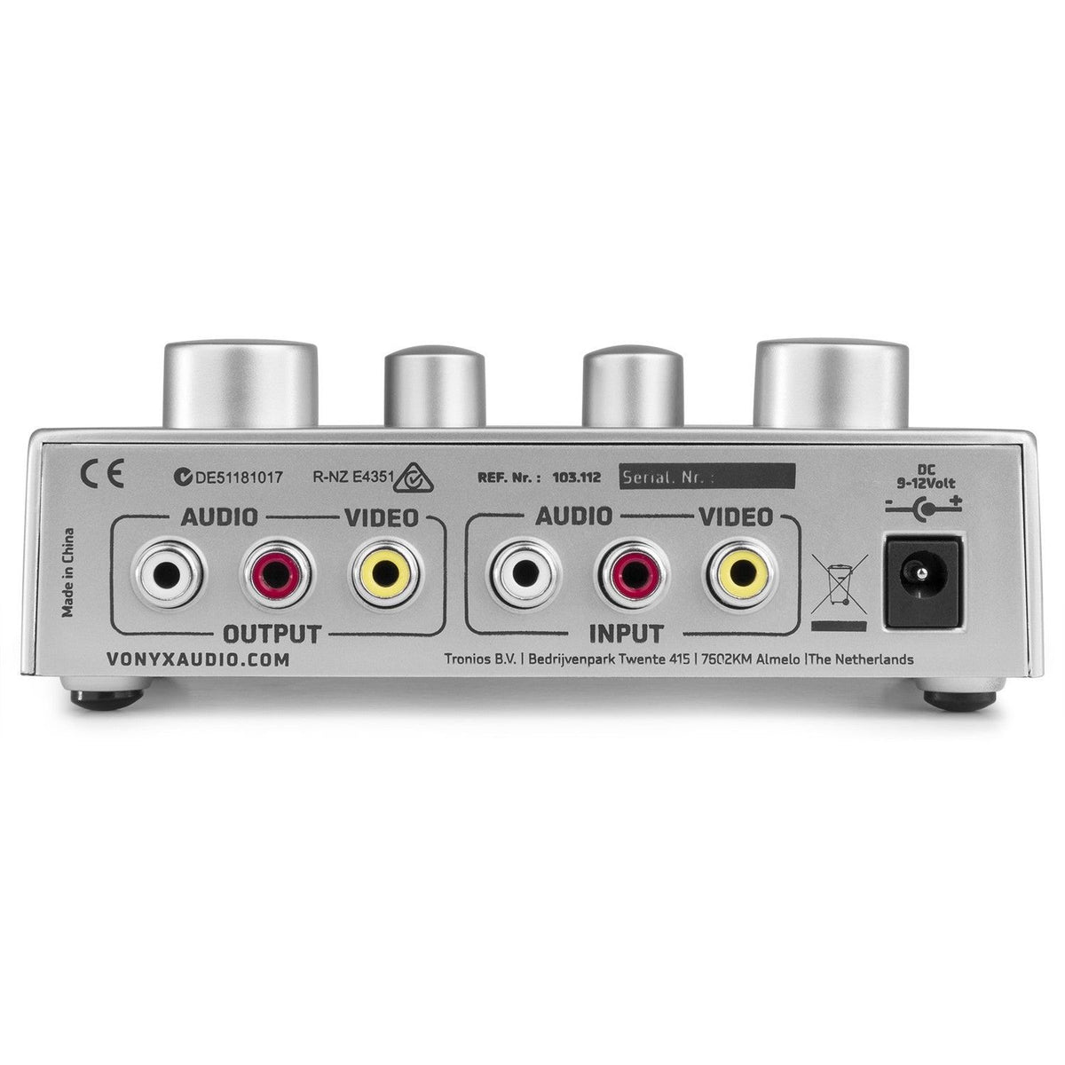 Vonyx AV430 - Controlador micrófonos Karaoke Plata - Tempo Shop