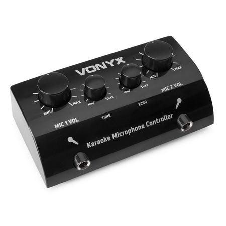 Vonyx AV430B - Controlador micrófonos Karaoke Negro - Tempo Shop