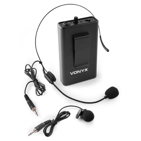 Vonyx BP12 - Petaca con micro de cabeza 864.5 MHz - Tempo Shop