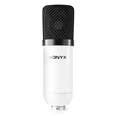 Vonyx CM300W - Micrófono de estudio USB Blanco - Tempo Shop