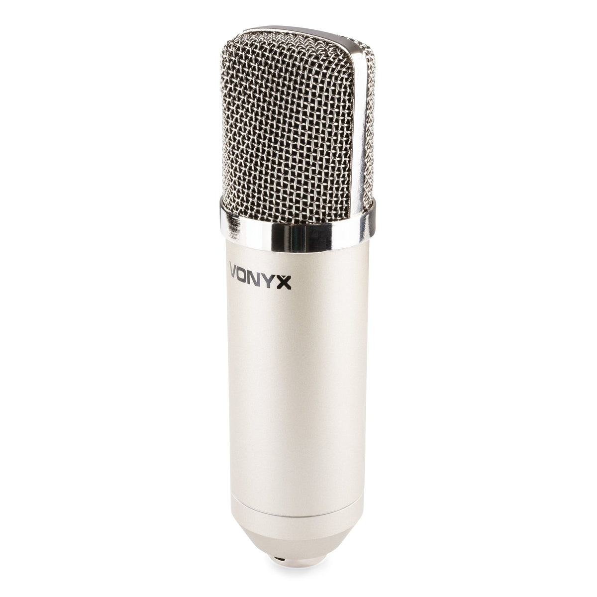 Vonyx CM400 - Micrófono de estudio de condensador plata - Tempo Shop