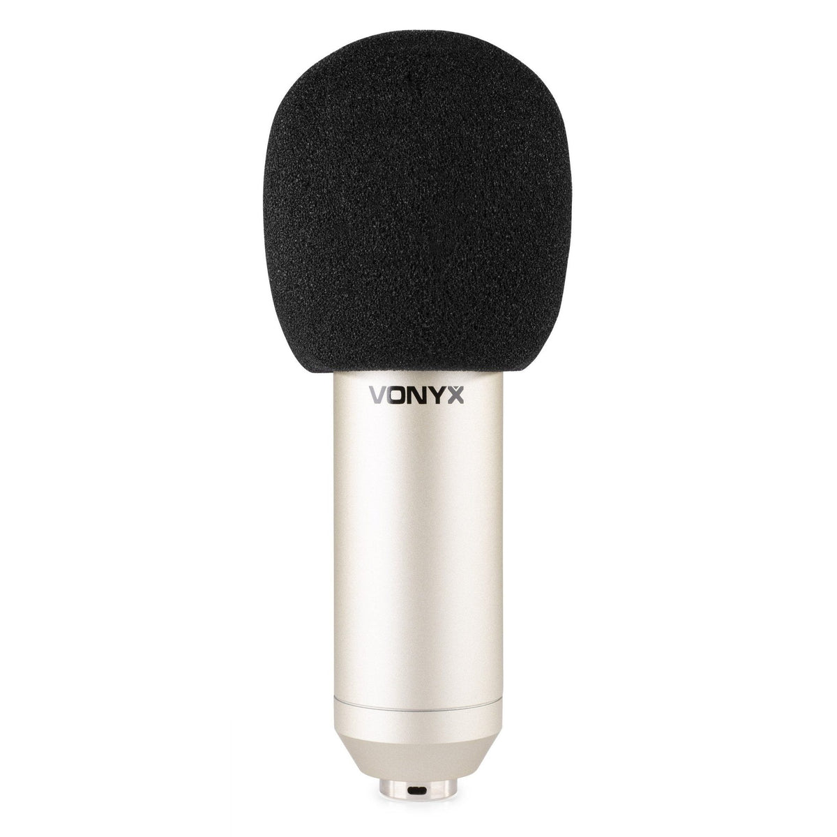 Vonyx CM400 - Micrófono de estudio de condensador plata - Tempo Shop