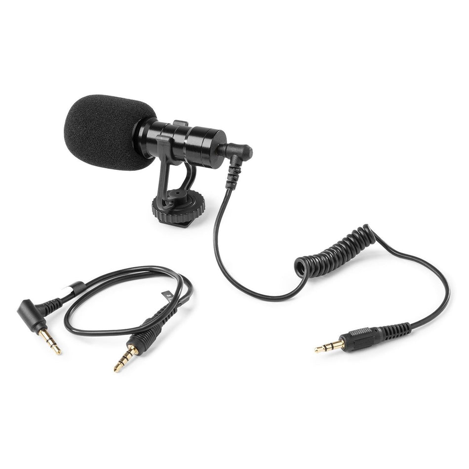 Vonyx CMC200 - Micrófono de condensador para cámaras y móvil - Tempo Shop
