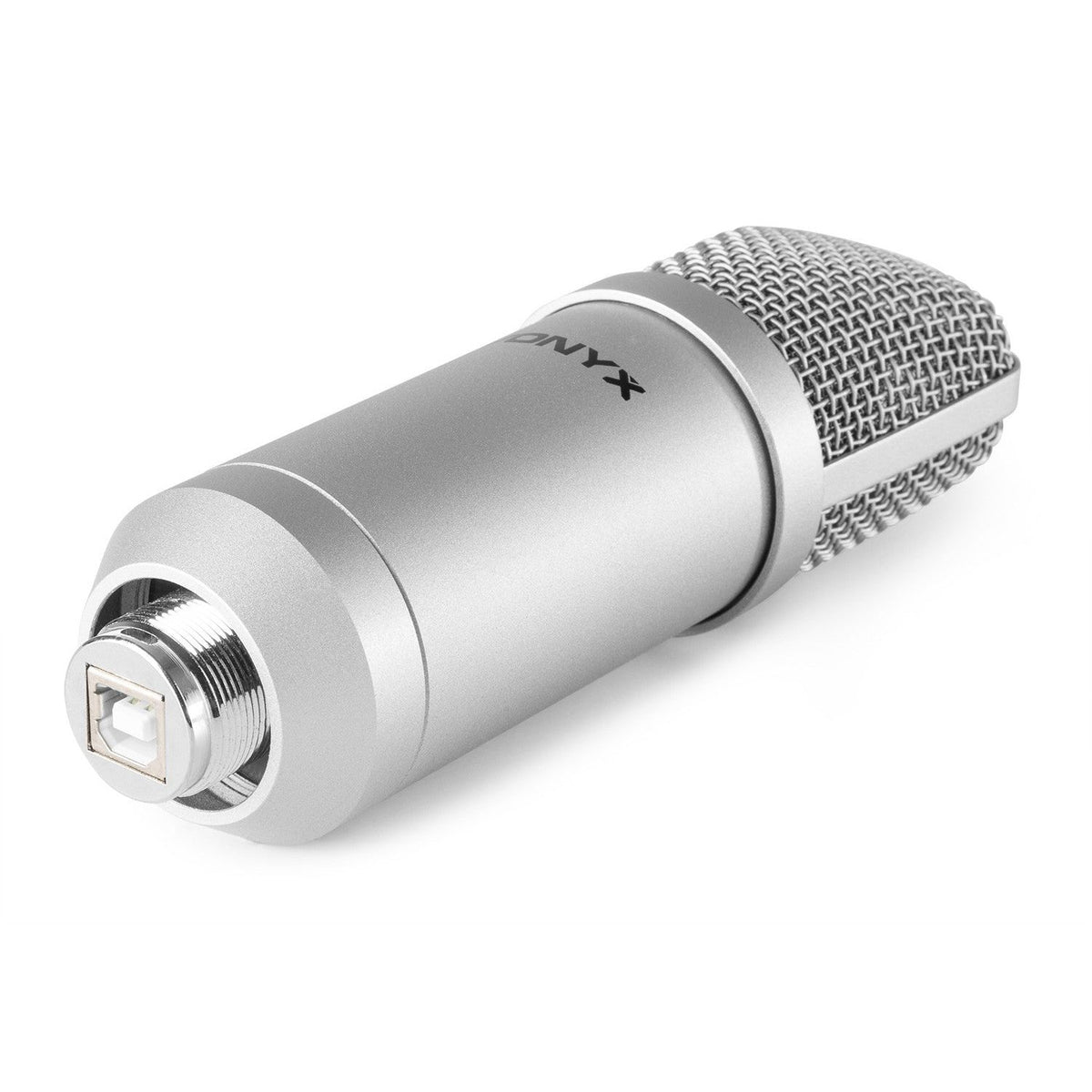 Vonyx CMS300S - Micrófono de estudio Set USB Plata - Tempo Shop