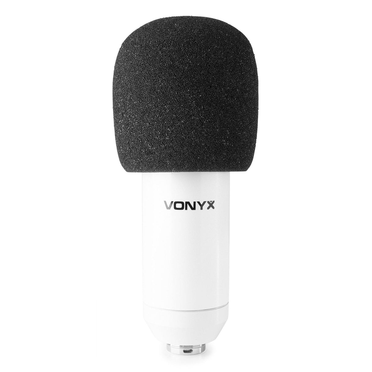 Vonyx CMS300W - Micrófono de estudio Set USB Blanco - Tempo Shop