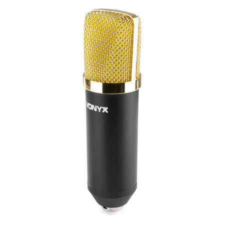 Vonyx CMS400B - Conjunto Estudio / Micro de condensador con soporte y paravientos - Tempo Shop