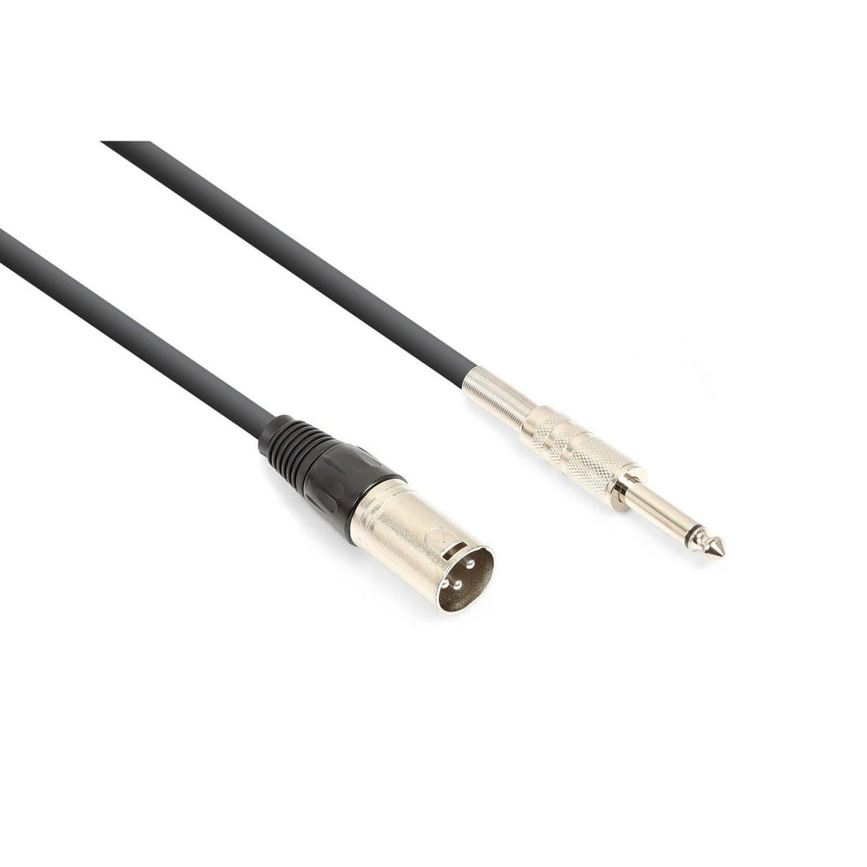 Vonyx CX312 - 3 - Cable XLR Macho - jack 6.3 Mono (3m) - Tempo Shop