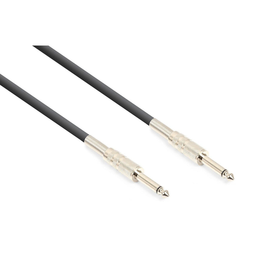 Vonyx CX355 - 1 - Cable guitarra 6.3mm Mono - 6.3mm Mono 1.5m Negro - Tempo Shop