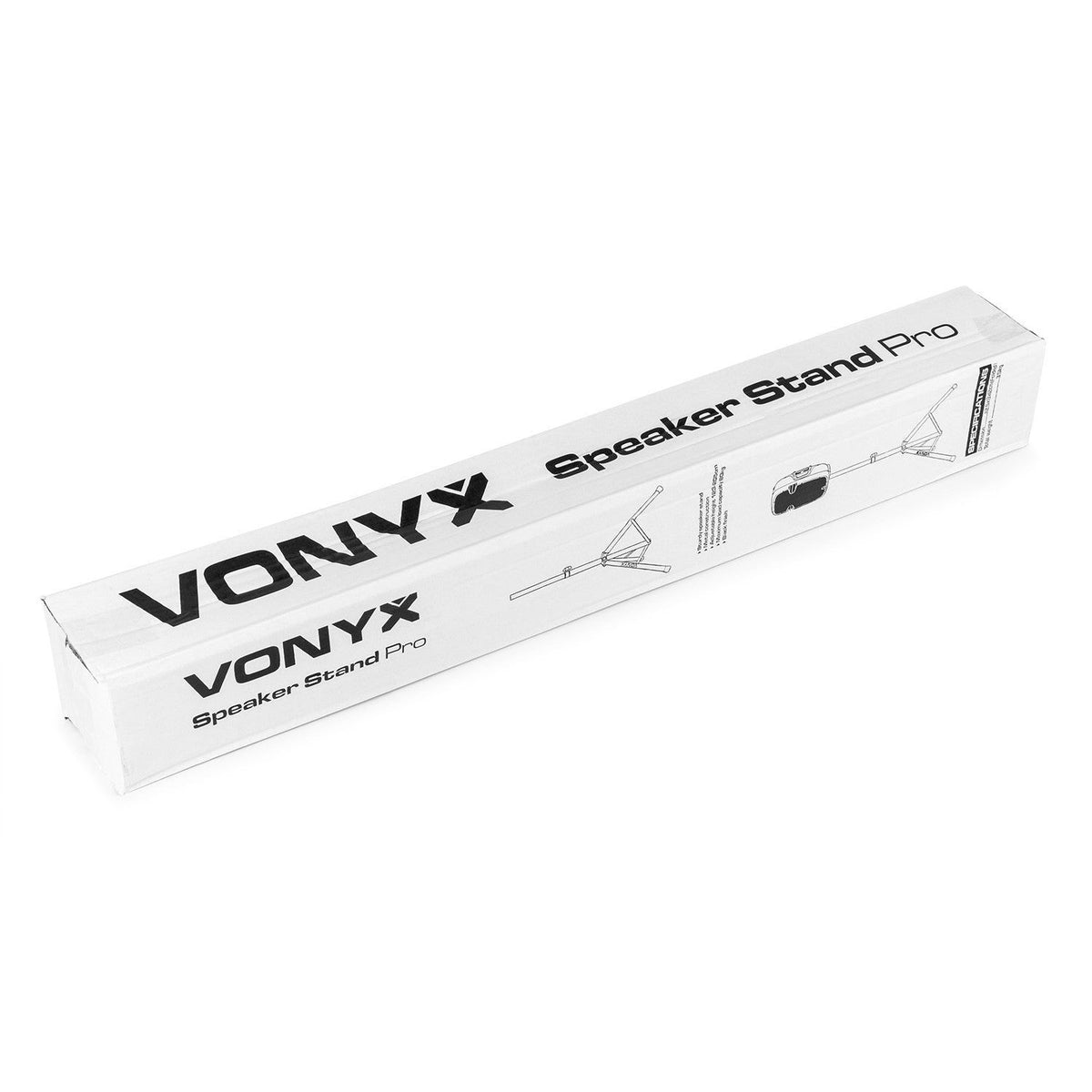 Vonyx LS04 - Trípode para altavoces Pro negro 80kg - Tempo Shop