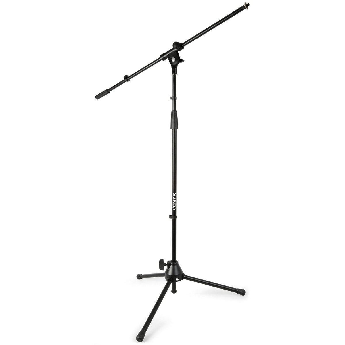 Vonyx MS10 - Pie de micrófono con pértiga, altura 1.6m, negro - Tempo Shop