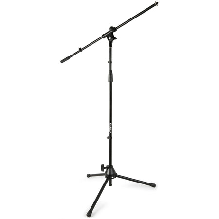 Vonyx MS10 - Pie de micrófono con pértiga, altura 1.6m, negro - Tempo Shop