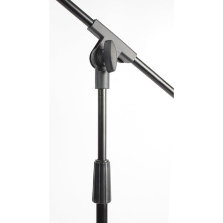 Vonyx MS10 - Pie de micrófono con pértiga, altura 1.6m, negro - Tempo Shop