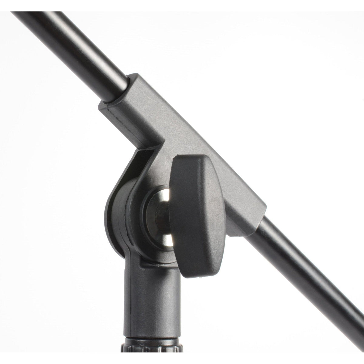 Vonyx MS10 - Pie de micrófono con pértiga, altura 1.6m, negro - Tempo Shop