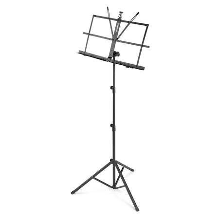 Vonyx MSS02 - Soporte de partituras plegable negro - Tempo Shop
