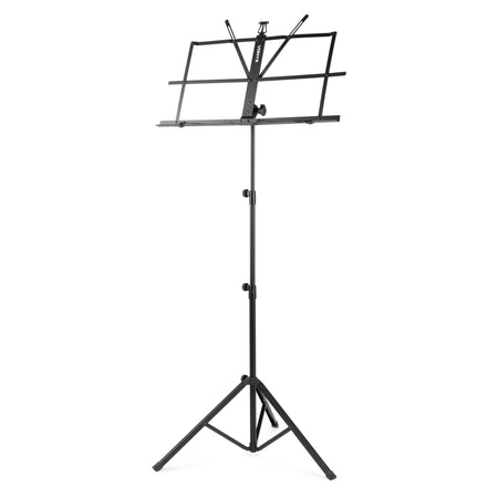 Vonyx MSS02 - Soporte de partituras plegable negro - Tempo Shop