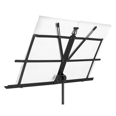 Vonyx MSS02 - Soporte de partituras plegable negro - Tempo Shop