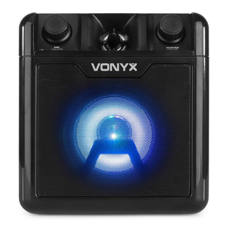 Vonyx SBS50B - DRUM - Set Karaoke negro con Drum Pads - Tempo Shop